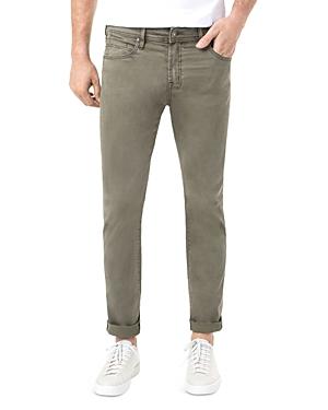 Liverpool Kingston Slim Straight Fit Jeans In Olive Night