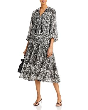 Aqua Paisley Midi Dress - 100% Exclusive