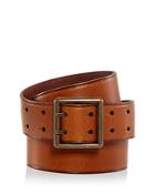 Frye Men's Double Prong Leather Belt