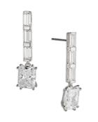 Nadri Chateau Crystal Drop Stud Earrings