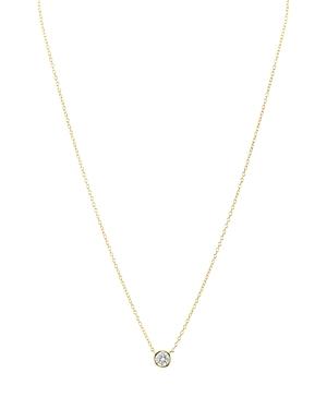 Aqua Small Circle Pendant Necklace, 16 - 100% Exclusive
