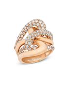 Bloomingdale's Diamond Knot Statement Ring In 14k Rose Gold - 100% Exclusive