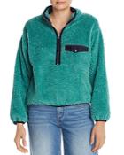Anine Bing Sierra Textured Sweatshirt