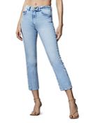 Dl1961 Pattie High Rise Ankle Straight Leg Jeans In Jet Stream