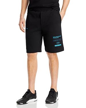 Helmut Lang Graphic Print Shorts - 100% Exclusive