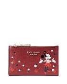 Kate Spade New York Minnie Mouse Mini Slim Bifold Wallet