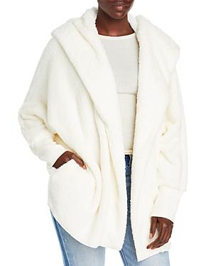 Alison Andrews Faux Sherpa Hoodie
