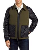 Michael Kors Mixed Media Hybrid Chore Jacket