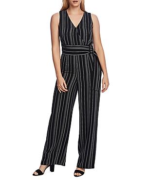 Vince Camuto Yarn-dyed Striped Jumpsuit