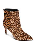 Kenneth Cole Women's Riley Simple Mixed Animal-print Booties