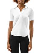 Helmut Lang Skinny Base Cotton Polo Shirt