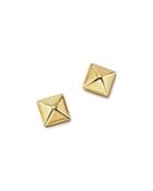 Bloomingdale's 14k Yellow Gold Small Pyramid Post Earrings - 100% Exclusive