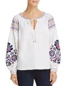Parker Marcianna Embroidered Top
