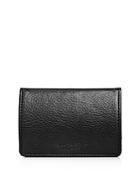 Campo Marzio Pebbled Leather Business Card Holder