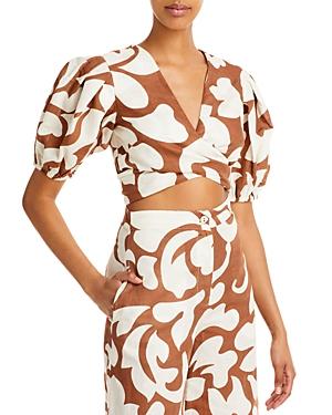 Rhode Cheryl Printed Crop Top