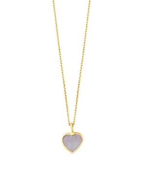 Tous 18k Yellow Gold Xxs Heart Pendant Necklace, 17.75