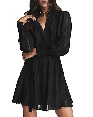 Reiss Harriet Collared Mini Dress