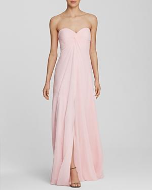 Faviana Couture Gown - Strapless Knot Detail Chiffon