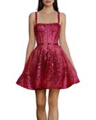 Bronx And Banco Mademoiselle Sequined Dress