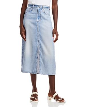 Rag & Bone Denim Midi Skirt