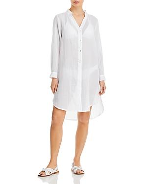 J. Valdi Breeze Shirtdress Swim Cover Up