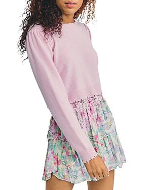 Loveshackfancy Lune Cropped Sweater