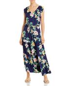 Tommy Bahama Floral Print Cover-up Maxi Dress