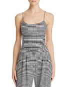 Bec & Bridge French Liaison Houndstooth Top