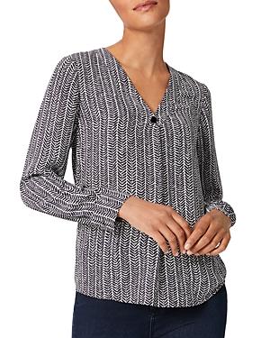 Hobbs London Nelle Printed Top