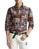 Polo Ralph Lauren Cotton Madras Classic Fit Button Down Shirt