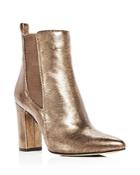 Vince Camuto Women's Britsy Leather High Block Heel Booties