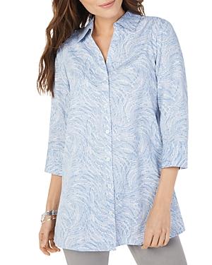 Foxcroft Palmer Cotton Printed Shirt