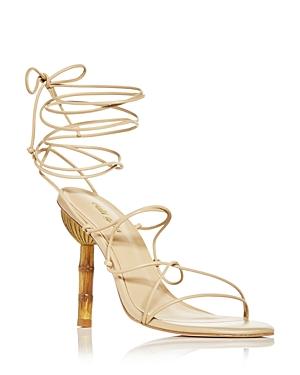 Cult Gaia Women's Soleil Lace Up High Heel Sandals