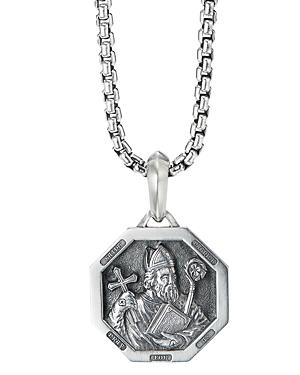 David Yurman Sterling Silver St. Patrick Amulet