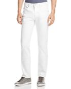 Ag Matchbox Slim Straight Fit Jeans In White