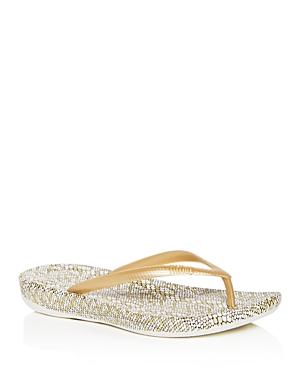Fitflop Women's Iqushion Snake Print Flip-flops
