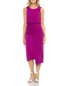 Vince Camuto Ruched Asymmetric Tank Dress