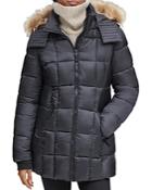 Marc New York Riverdale Faux Fur Trim Hooded Puffer Coat