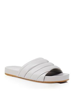 Eileen Fisher Women's Nappa Leather Slide Sandals