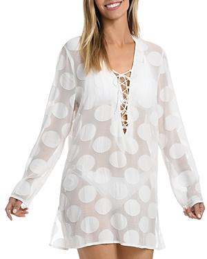 La Blanca Mod For Dot Swim Cover Up Tunic