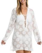 La Blanca Mod For Dot Swim Cover Up Tunic