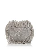 Alexander Wang Heart Rhinestone Pillow Clutch