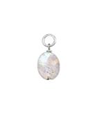 Aqua Labradorite Ball Charm In Sterling Silver Or 18k Gold-plated Sterling Silver - 100% Exclusive