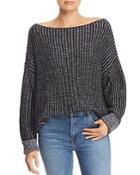 French Connection Original Mozart Chunky Ribbed Knit Sweater