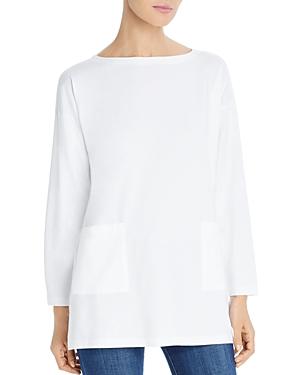 Eileen Fisher Pocket Tunic Top