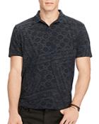 Polo Ralph Lauren Indigo Floral Featherweight Classic Fit Polo Shirt