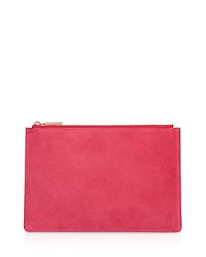 Whistles Small Suede Clutch
