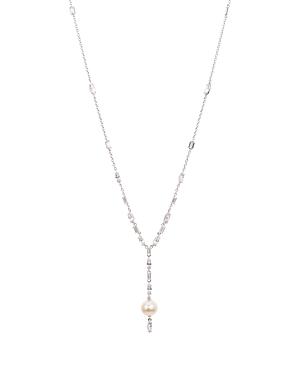 Nadri Cadence Cultured Freshwater Pearl Lariat Necklace, 32