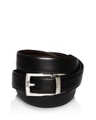 Montblanc Rectangular Buckle Reversible Belt