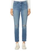 Joe's Jeans High Rise Straight Ankle Jeans In Celina